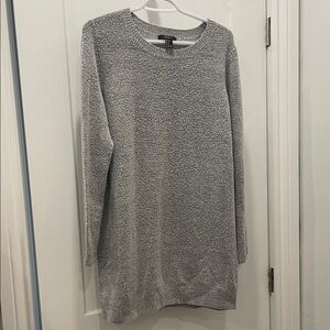 Forever 21 Heather Gray Long Sleeve sweater tunic